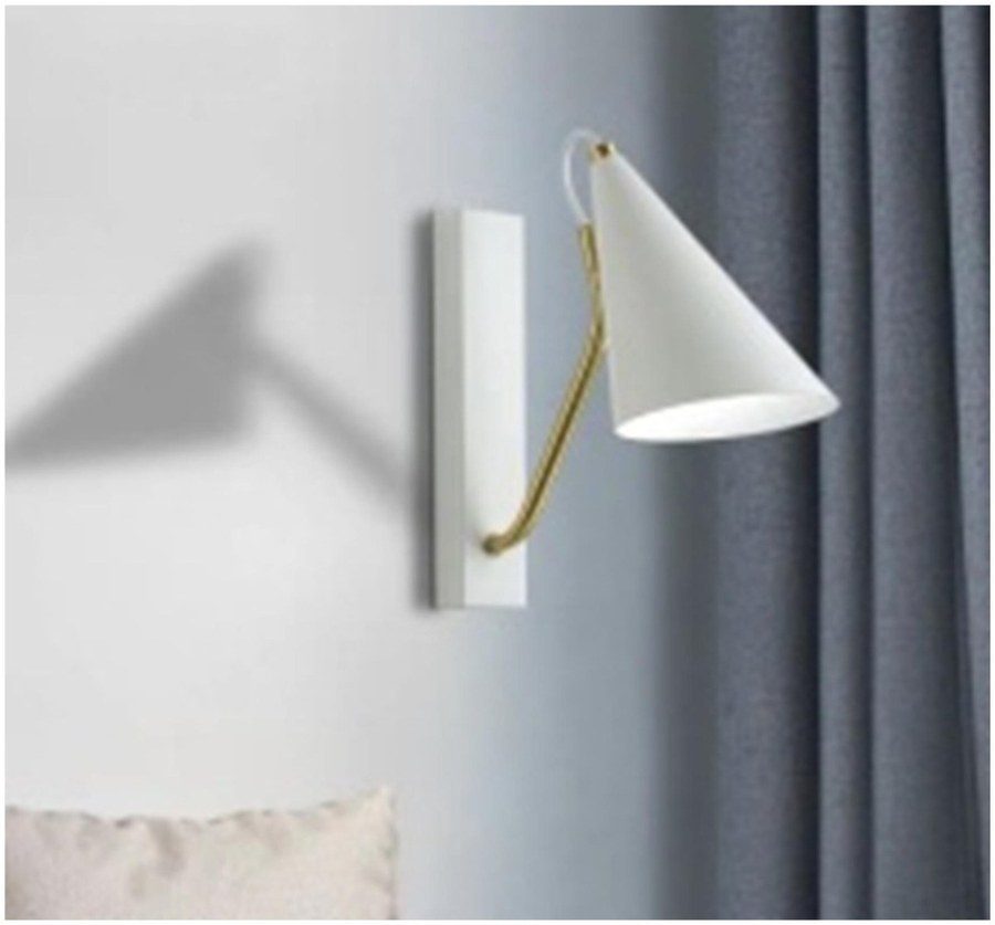 أبليك 1120 أبيض — White Wall Light No. 1120