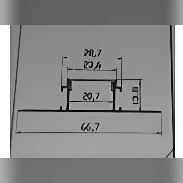 بروفيل 306 — Aluminium Profile No. 306