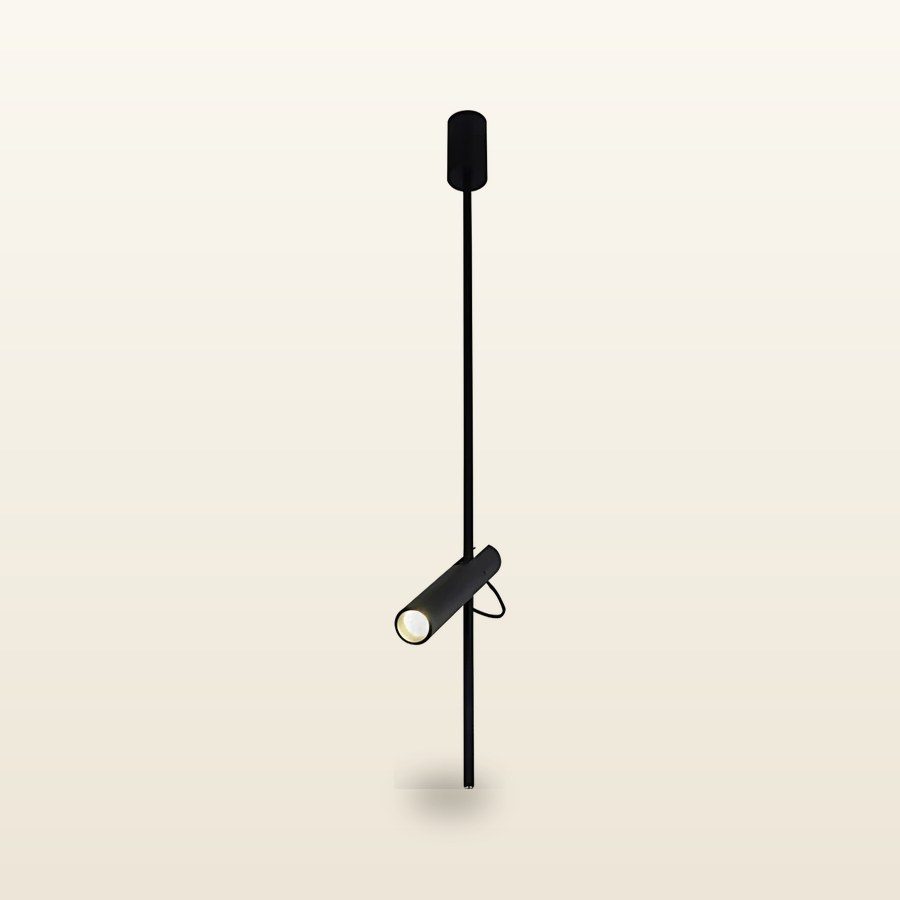 نازلة مفردة اسود 1050 — Black Pendant Light No. 1050