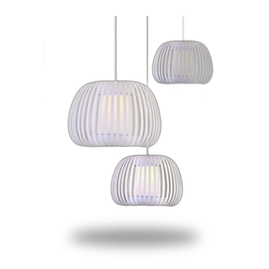 نازلة قياس كبير بني — Pendant Light