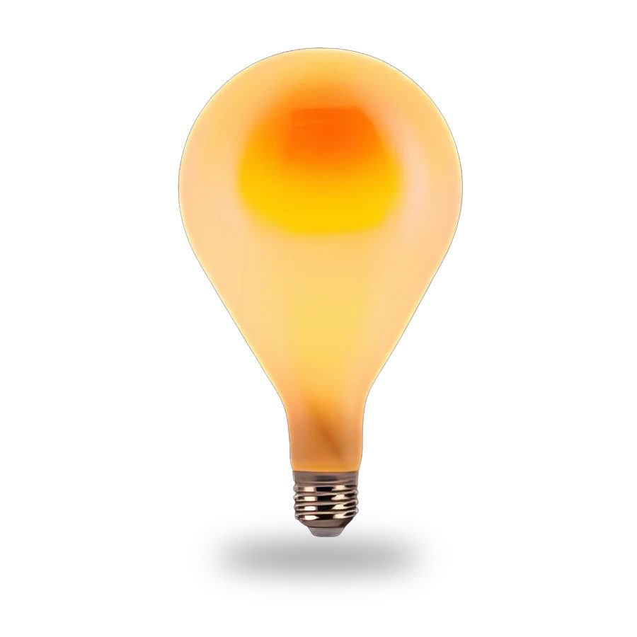 لمبة انجاصة ملونة — LED Bulb