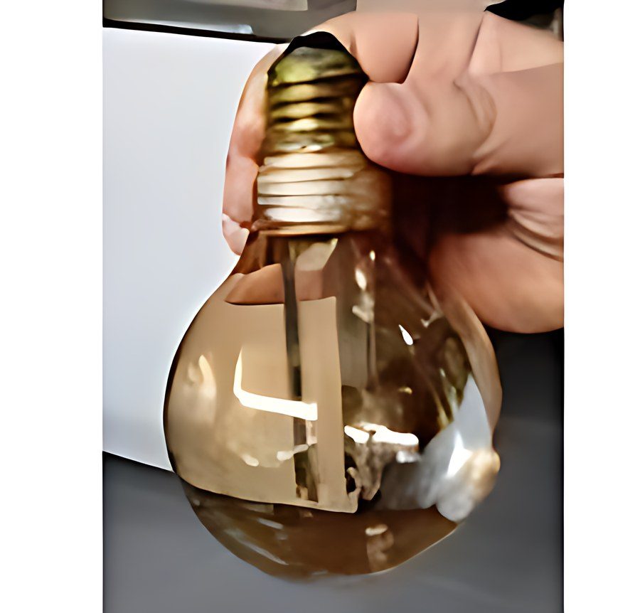 لمبة ديكور ليد كريستال — 1800K — 3.5W- G125 — LED Bulb 3.5W