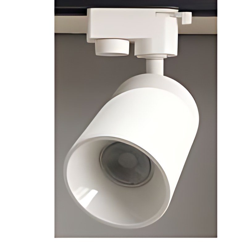 سبوت سكة ريو مدفع ابيض بدون لمبة — White Spotlight
