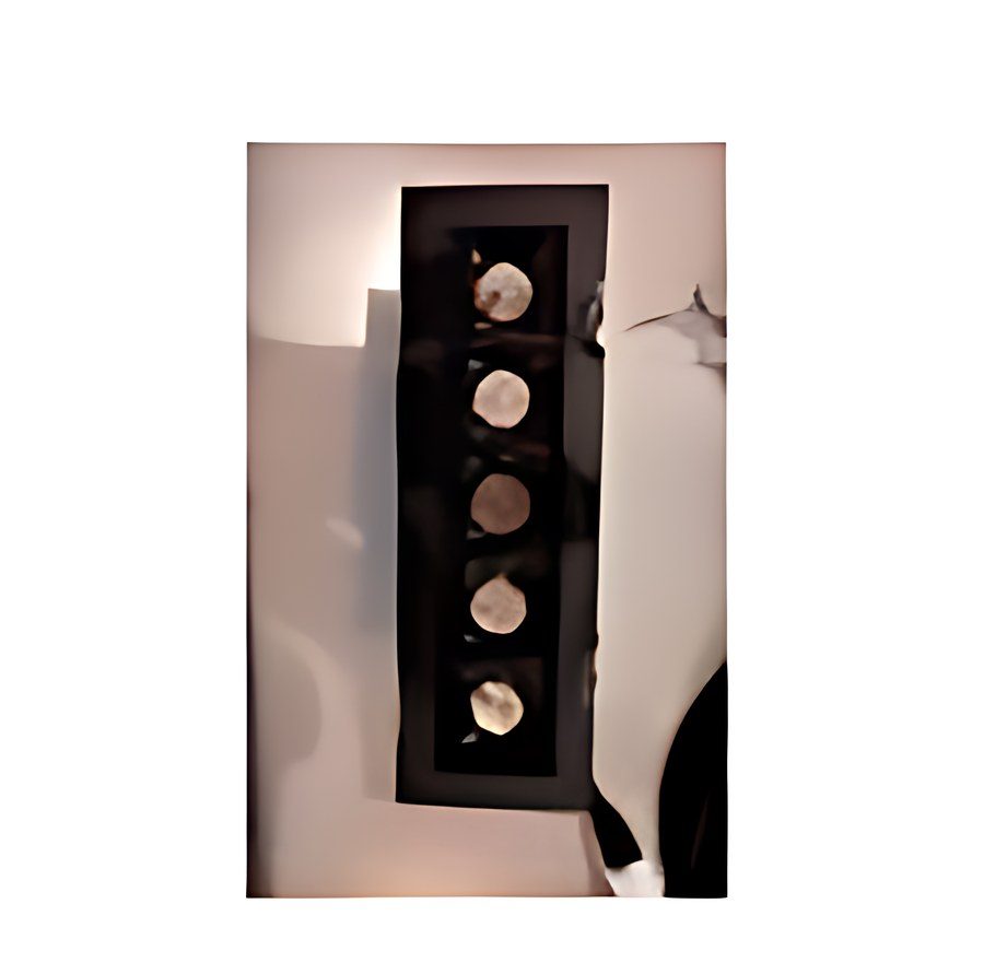 سبوت عيون مخفي اسود 5 وات 7205 — Black Spotlight No. 7205 5W