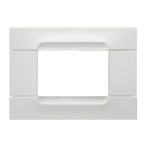 غطاء ثلاثي كادرا ابيض — White Cover Plate