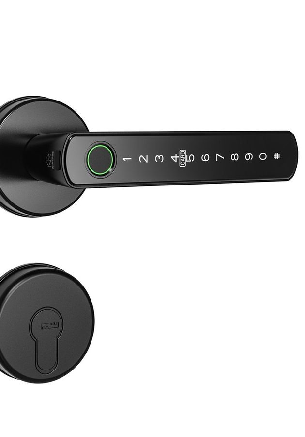 قفل ذكي أسود — Black Smart Door Lock