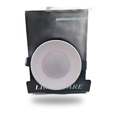 سبوت مدور كادر ابيض — LW-T089307-S