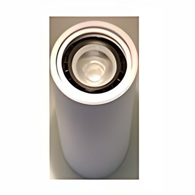 سلندر مدور ابيض بدون لمبة — SY45-Φ135*H105-WH