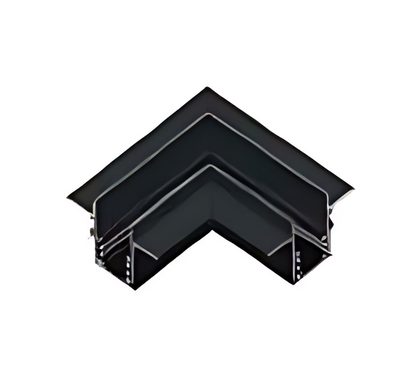 زاوية سكة مغناطيس 90 درجة ميني ظاهر 6018 اسود