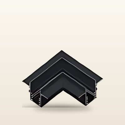 زاوية 90 درجة سكة مغناطيس ضيق مخفي